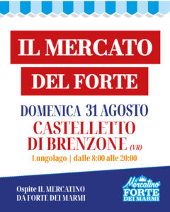 il mercato del forte a castelletto brenzone