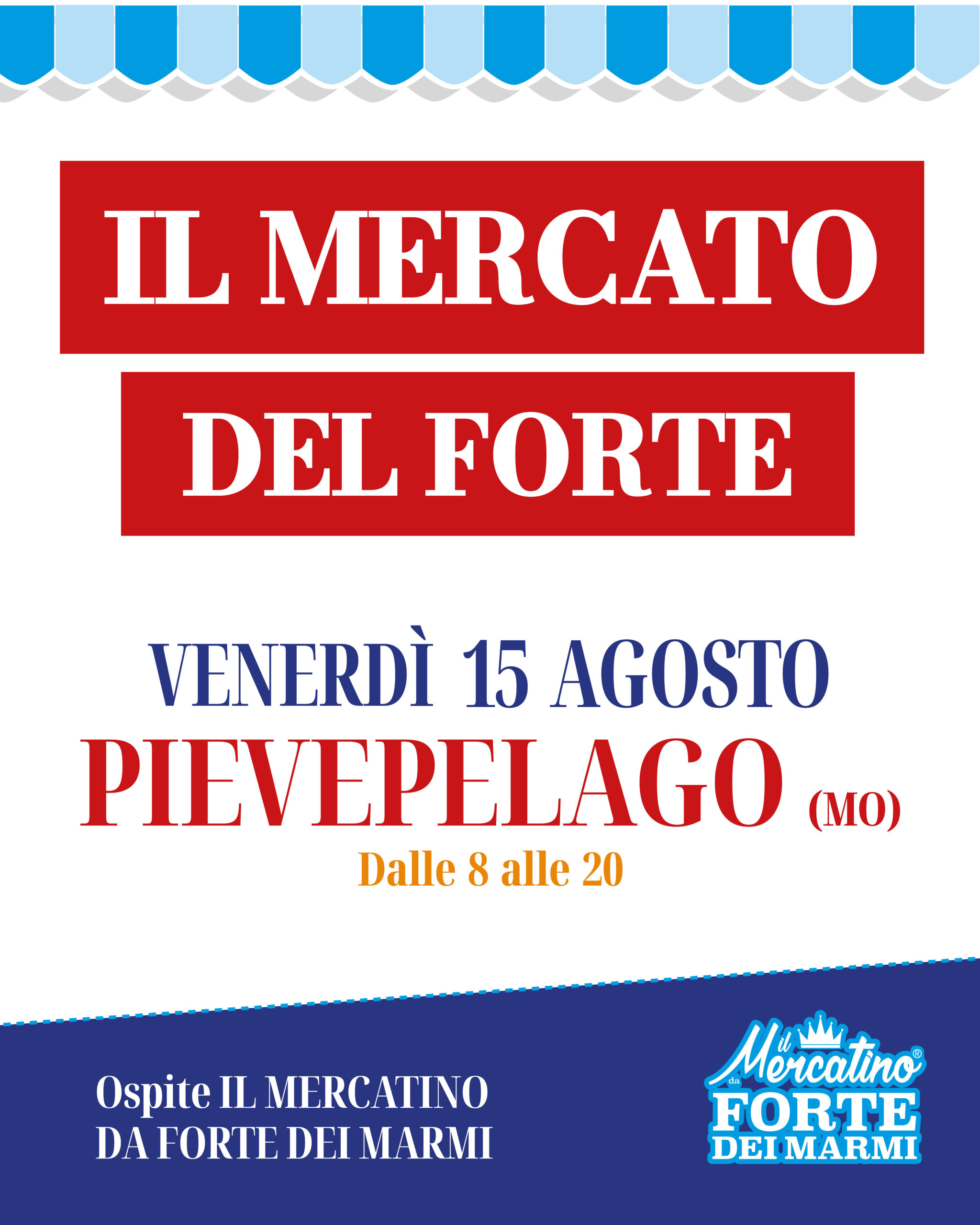 il mercato del forte a Pievepelago