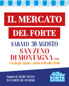 il mercato del forte a san Zeno