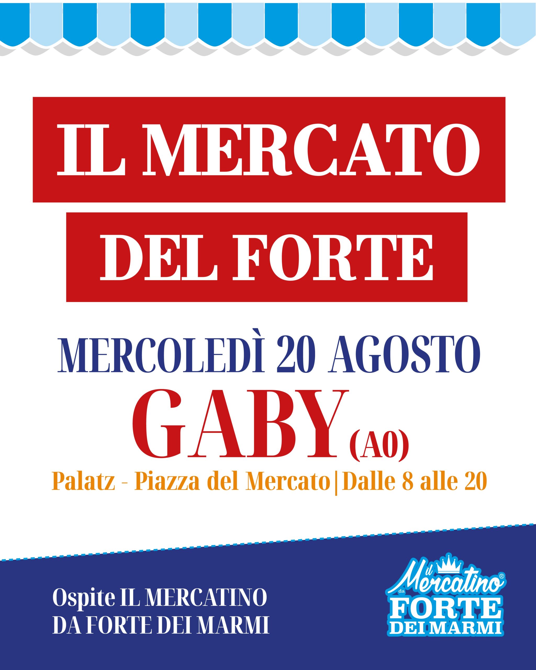 il mercato del forte a gaby